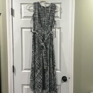 Black and white Calvin Klein Dress